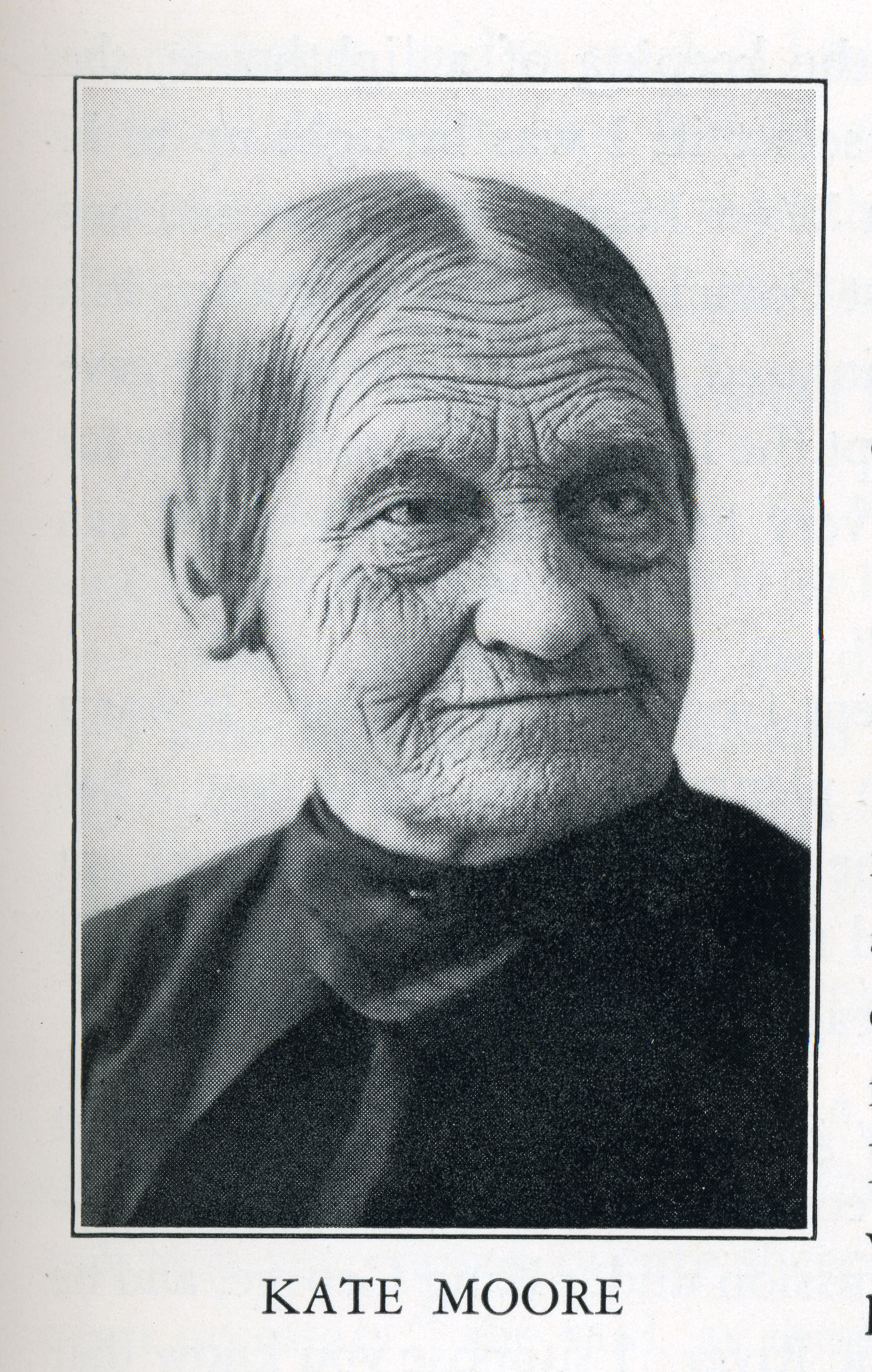 Portrait Photo of Kate Moore late in life. (U.S. Coast Guard) Portrait Photo of Kate Moore late in life. (U.S. Coast Guard)